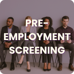 Pre-Employment Screening