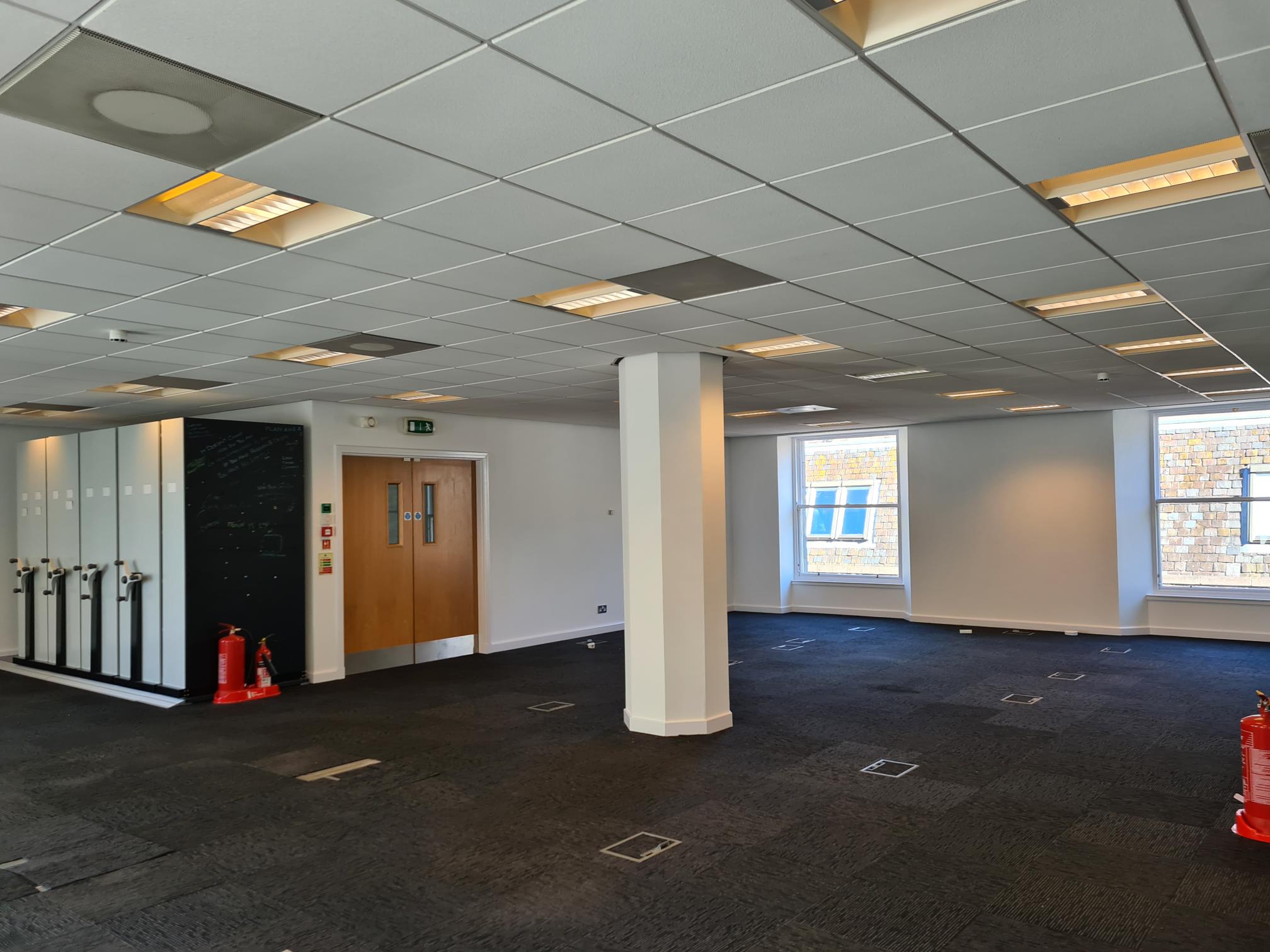 Empty office building