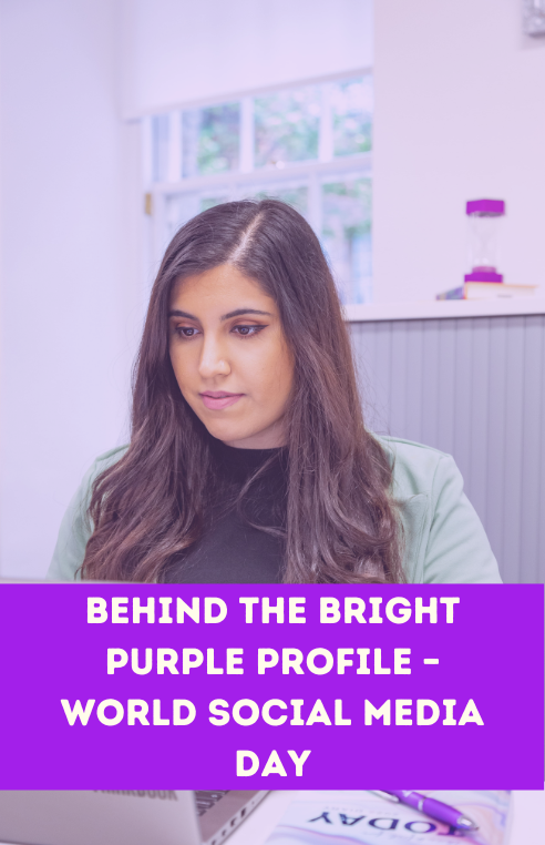 Behind the Bright Purple Profile – World Social Media Day